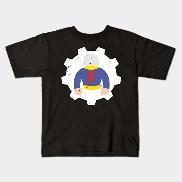 V-76 Distressed 2 Kids T-Shirt by KingVego